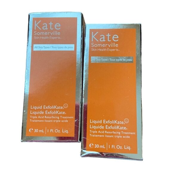 TWO Kate Somerville Liquid ExfoliKate Triple Acid Resurfacing Treatment 30ml For - Picture 2 of 2